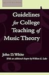 Guidelines for College Teaching of Music Theory