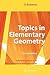Topics in Elementary Geometry