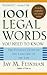 1001 Legal Words You Need to Know by Jay M. Feinman
