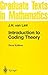 Introduction to Coding Theory (Graduate Texts in Mathematics, 86)