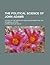The Political Science of John Adams; A Study in the Theory of Mixed Government and the Bicameral System
