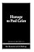 Homage to Paul Celan by Ilya Kaminsky