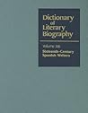 DLB 318: Sixteenth-Century Spanish Writers (Dictionary of Literary Biography, 318)