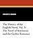 The History of the English Novel, Vol. 5: The Novel of Sentiment and the Gothic Romance