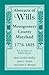 Abstracts of Wills, Montgomery County, Maryland, 1776-1825 by Malloy