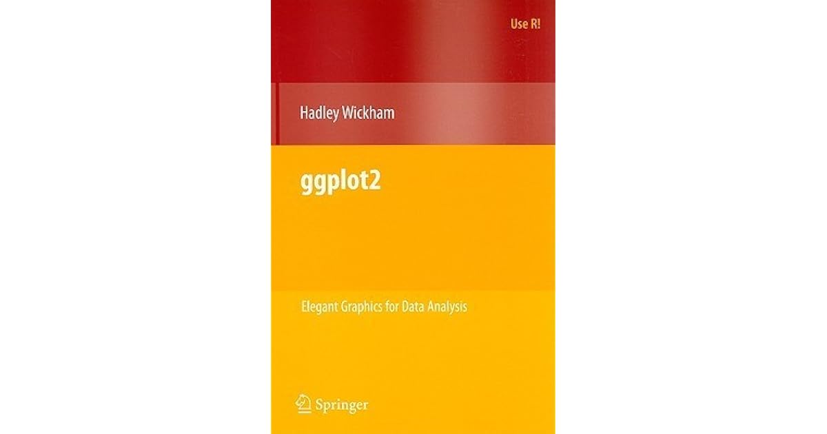 ggplot2 Elegant Graphics for Data Analysis by Hadley Wickham