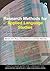 Research Methods for Applied Language Studies (Routledge Applied Linguistics)