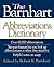 The Barnhart Abbreviations Dictionary