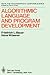 Algorithmic Language and Program Development (Monographs in Computer Science)