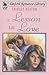 A Lesson In Love (Linford Romance Library)