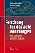 Forschung für das Auto von morgen: Aus Tradition entsteht Zukunft (German Edition)