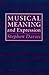 Musical Meaning and Expression
