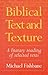Biblical Text and Texture: ...