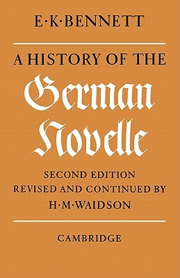 A History of the German Novelle (Paperback)