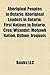 Aboriginal Peoples in Ontario: Aboriginal Leaders in Ontario, First Nations in Ontario, Cree, Wyandot, Mohawk Nation, Ojibwe, Iroquois