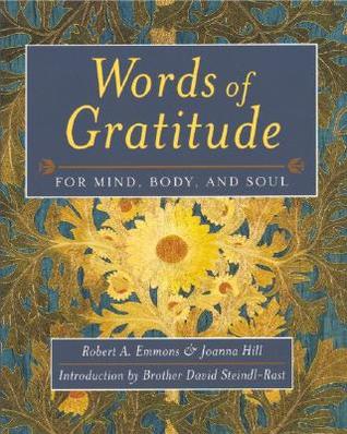 Words Of Gratitude for Mind, Body and Soul (Hardcover)