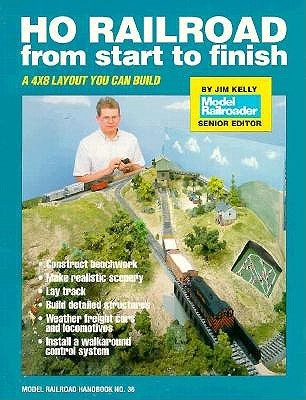 HO Railroad from Start to Finish (Model Railroad Handbook, No 36)