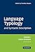 Language Typology and Syntactic Description: Volume 1, Clause Structure