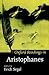 Oxford Readings in Aristophanes (Oxford Readings in Classical Studies)