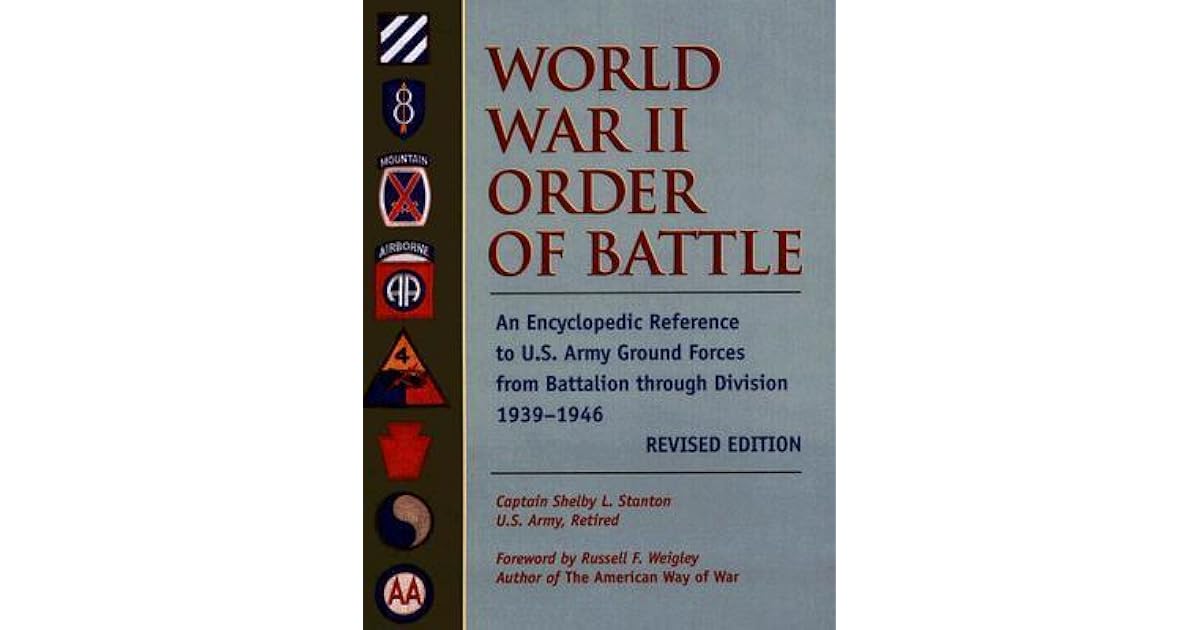 World War II Order of Battle: An Encyclopedic Reference to U.S. Army ...