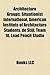 Architecture Groups: Situationist International, World Monuments Fund, American Institute of Architecture Students, de Stijl, Team 10