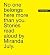 No One Belongs Here More Than You: Stories Read Aloud