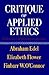 Critique Of Applied Ethics:...