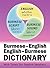 Burmese-English English-Burmese Compact Dictionary (English and Burmese Edition)