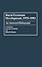 Rural Economic Development, 1975-1993: An Annotated Bibliography (Bibliographies and Indexes in Economics and Economic History)