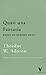 Quasi Una Fantasia by Theodor W. Adorno