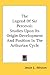 The Legend Of Sir Perceval: Studies Upon Its Origin Development And Position In The Arthurian Cycle