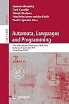 Automata, Languages and Programming: 37th International Colloquium, ICALP 2010, Bordeaux, France, July 6-10, 2010, Proceedings, Part II (Lecture Notes in Computer Science, 6199) Automata, Languages and Programming: 37th International Colloquium, ICALP 2010, Bordeaux, France, July 6-10, 2010, Proceedings, Part II (Lecture Notes in Computer Science, 6199)