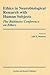 Ethics in Neurobiological Research with Human Subjects by Adil E. Shamoo