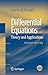 Differential Equations: Theory and Applications
