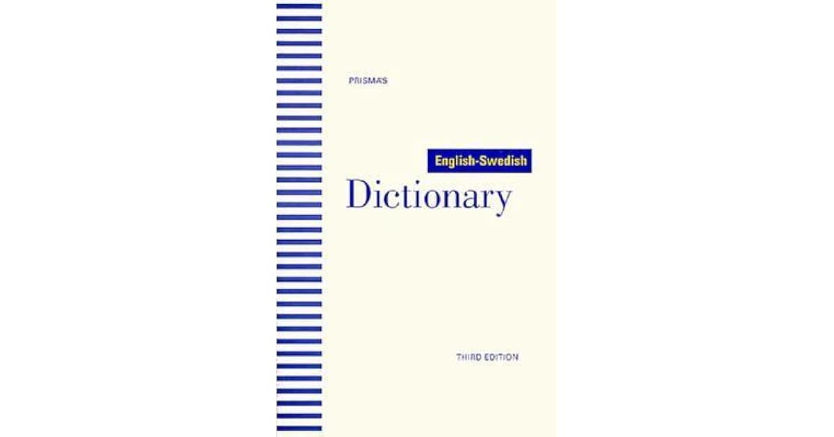 Prisma S English Swedish Dictionary By Prisma