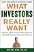 What Investors Really Want by Statman
