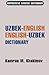 Uzbek-English/English-Uzbek Concise Dictionary (Hippocrene Concise Dictionary)