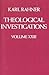 Theological Investigations Volume XXIII
