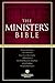 The Ministers Bible: Holman Christian Standard, Black Genuine Leather, Single Column, Wide Margins