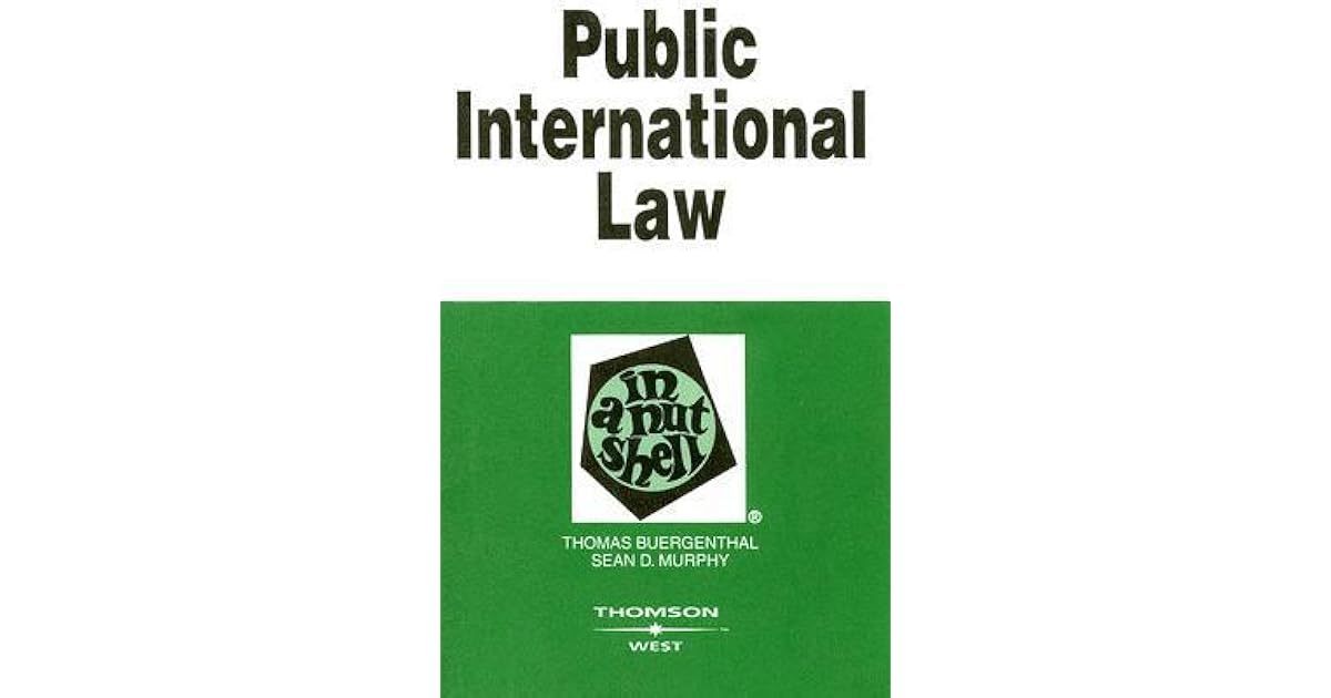 Public International Law in a Nutshell by Thomas Buergenthal