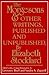 The Morgesons and Other Writings, Published and Unpublished