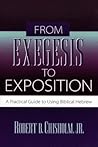 From Exegesis to ...