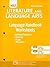 Holt Literature and Language Arts: Language Handbook Worksheets Grade 7