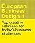 European Business Design 01: Top Creative Solutions for Today's Business Challenges