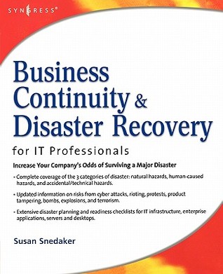 Business Continuity and Disaster Recovery Planning for IT Professionals (Paperback)