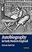 Autobiography in Early Modern England by Adam Smyth