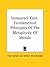 Fundamental Principles of the Metaphysic of Morals