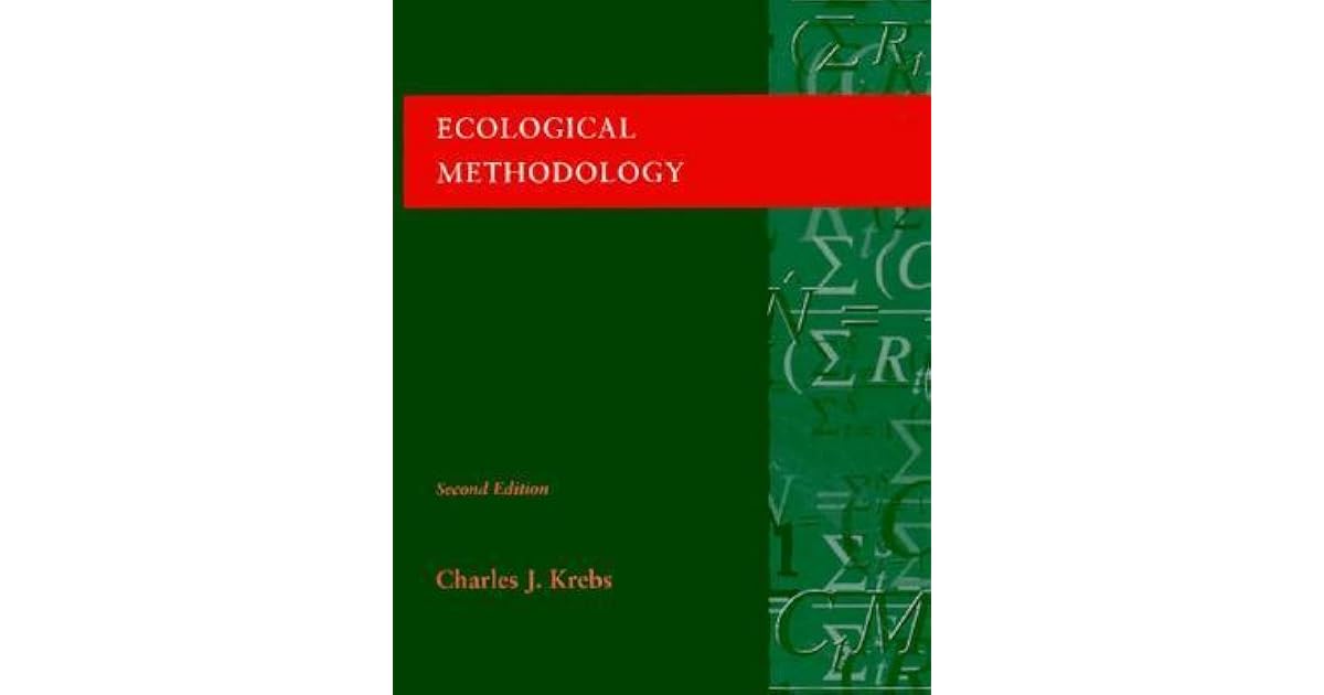 Ecological Methodology by Charles J. Krebs