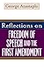 Reflections on Freedom of Speech and the First Amendment