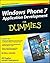 Windows Phone 7 Application Development for Dummies